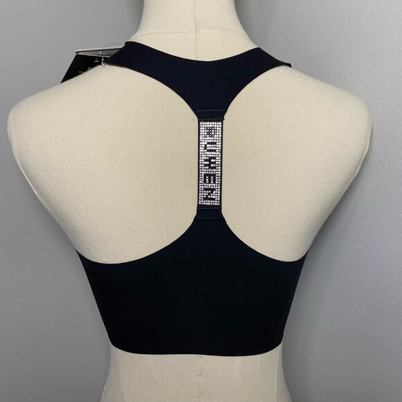 New Kissy x Ruwen Black Wireless Bra and Panty Set Size Medium - Picture 1 of 4